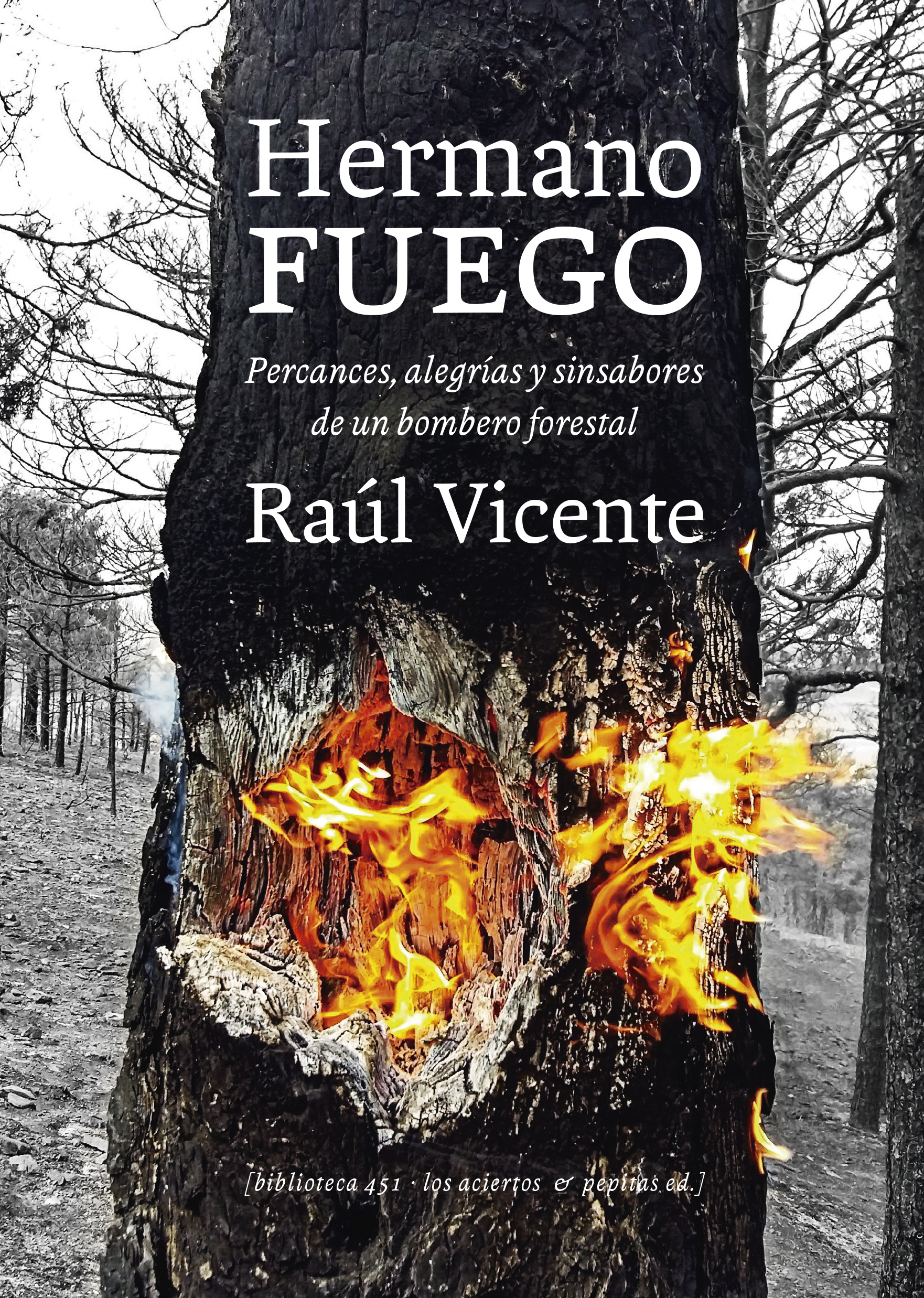 Hermano fuego : Percances, alegrías y sinsabores de un bombero forestal
