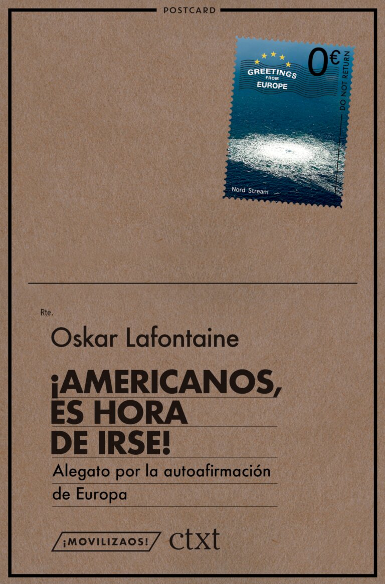 ¡Americanos, es hora de irse! : Alegato por la autoafirmación de Europa