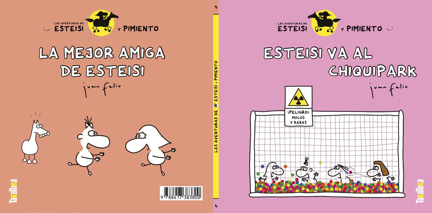 LAS AVENTURAS DE ESTEISI Y PIMIENTO 4 : Esteisi va al chiquipark / La mejor amiga de Esteisi