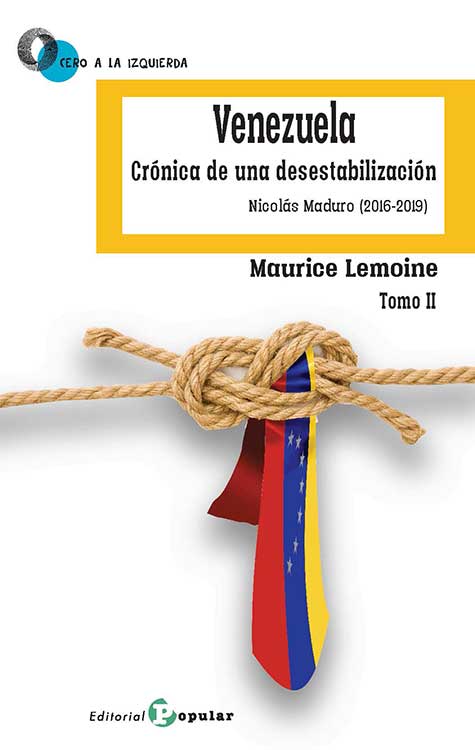 Venezuela Crónica de una desestabilización I : Hugo Chávez (1998-2013) Nicolás Maduro (2013-2016)