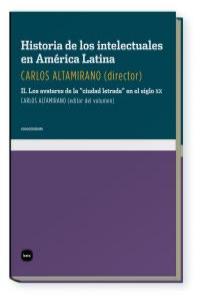 HA.DE LOS INTELECTUALES EN AMERICA LATINA II